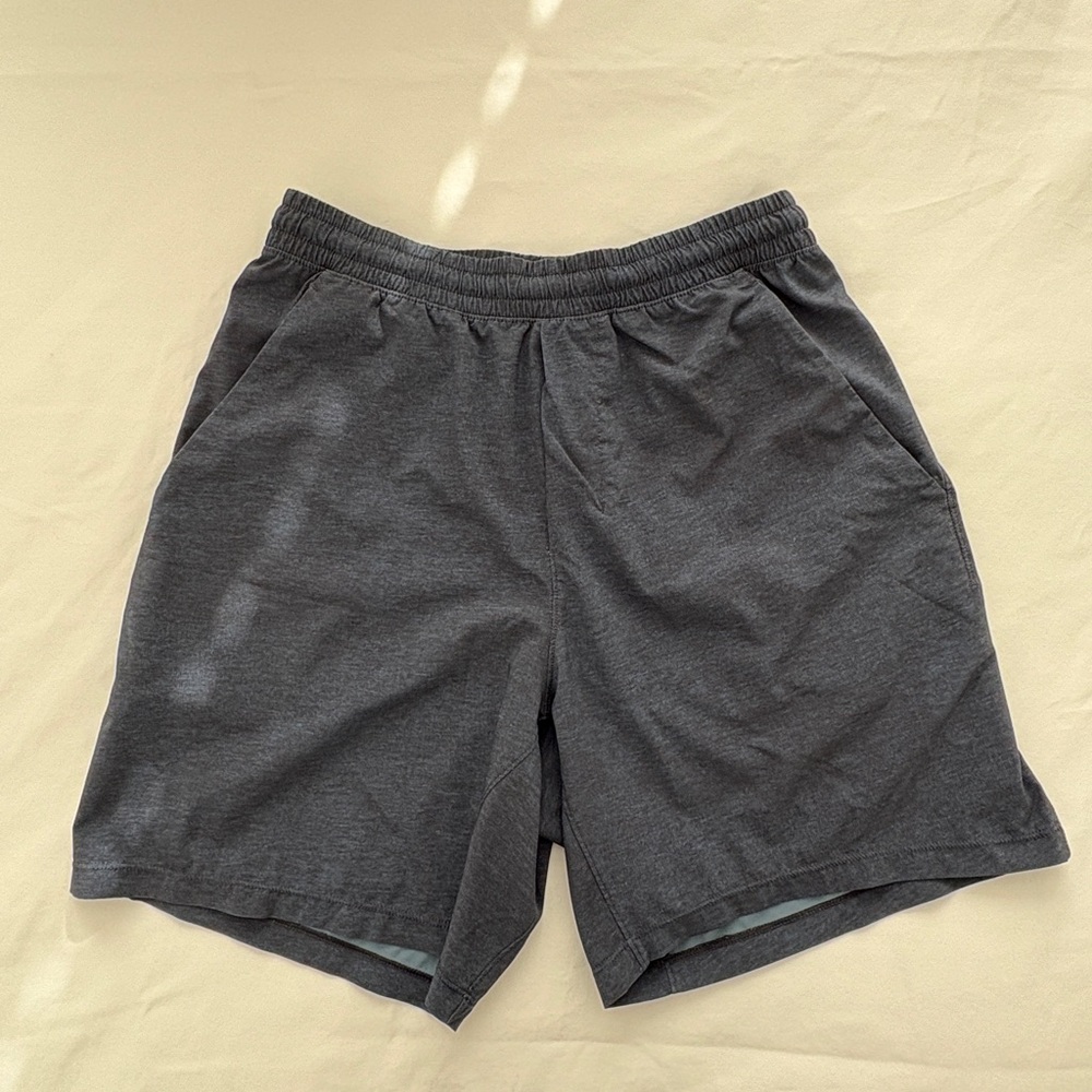 lululemon athletica Men's Dark Gray Athletic Shorts